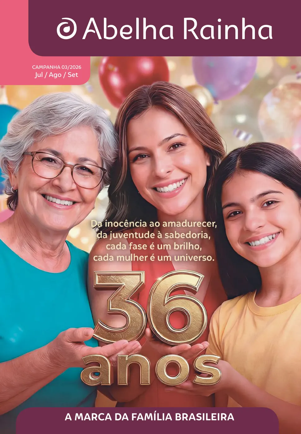 Página 1 do catálogo Abelha Rainha